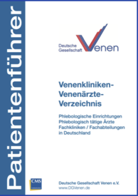 NEU: DGV Venenkliniken-/Venenärzte-Verzeichnis